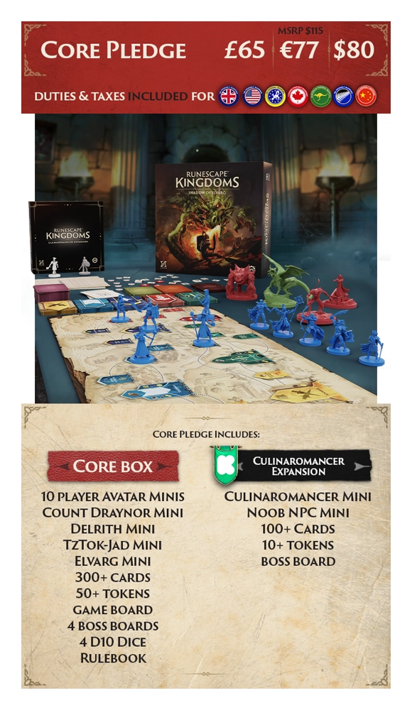 Runescape Kingdoms: Shadow Of Elvarg - Core Box - EN