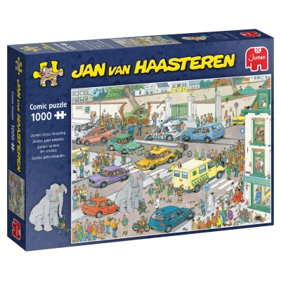 Jumbo geht einkaufen - Jan van Haasteren