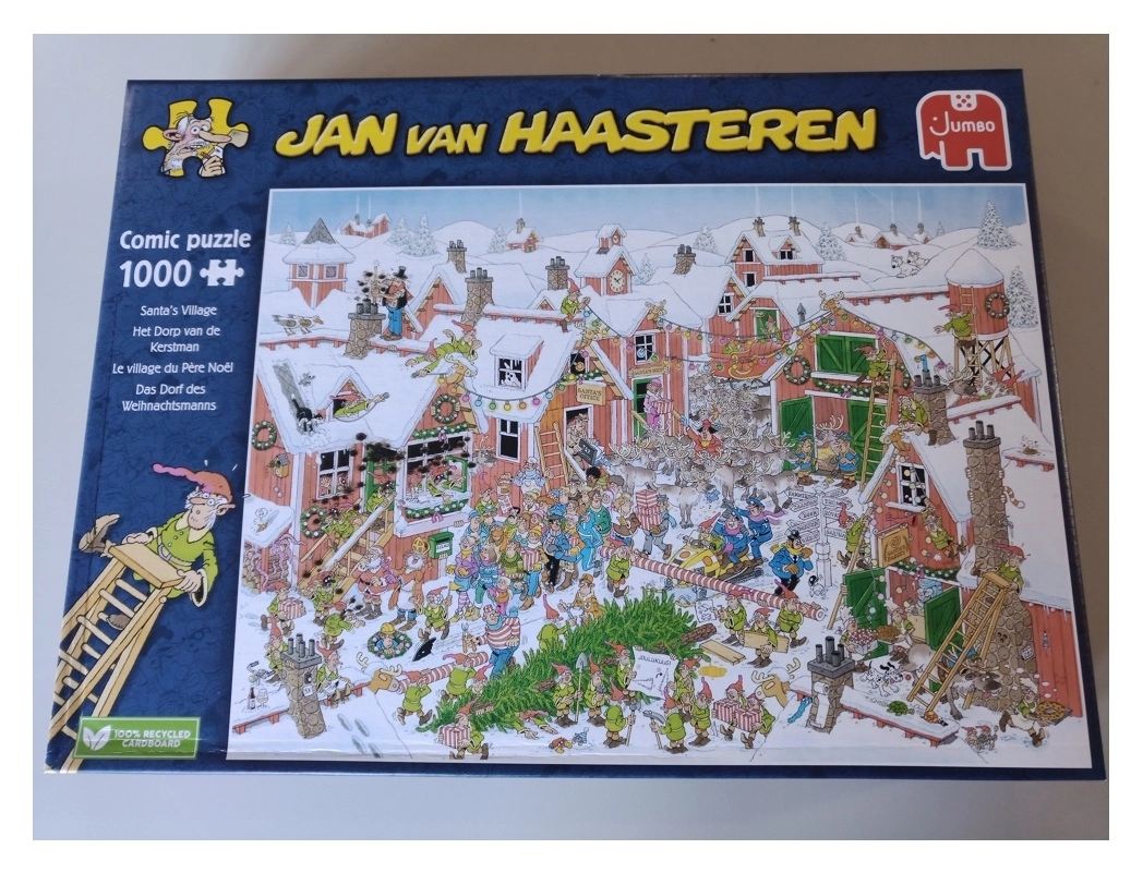 Das Dorf des Weihnachtsmanns - Jan van Haasteren (Defekte Verpackung)