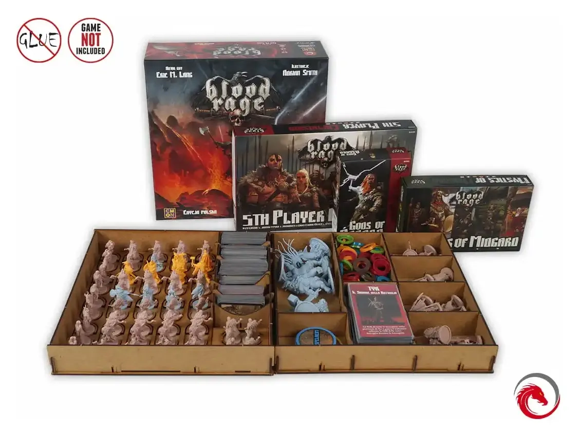 e-Raptor Insert Blood Rage + all expansions