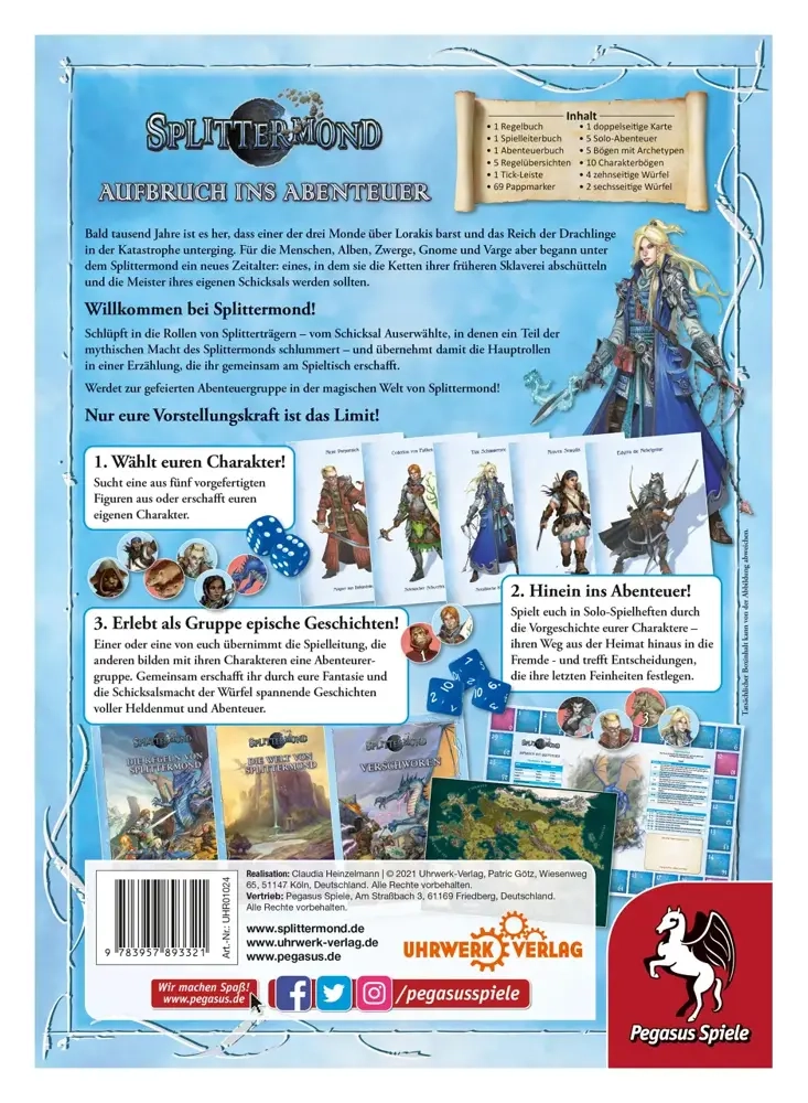 Splittermond: Aufbruch ins Abenteuer (Box)