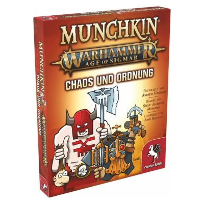 Munchkin Warhammer 40.000 - Age of Sigmar - Chaos & Ordnung - Erweiterung