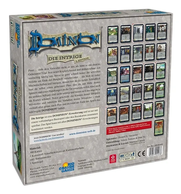Dominion Erweiterung - Die Intrige Relaunch 2. Edition
