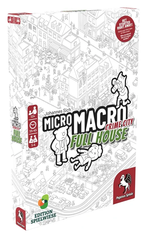MicroMacro: Crime City 2 – Full House - Expansion - EN