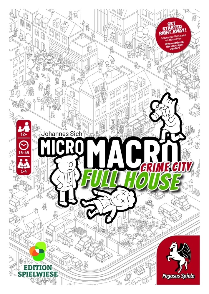 MicroMacro: Crime City 2 – Full House - Expansion - EN