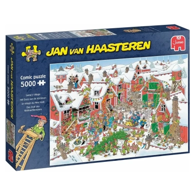 Das Dorf des Weihnachtsmanns - Jan van Haasteren