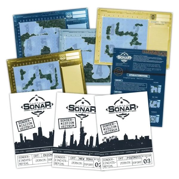 Captain Sonar: Mission Vectrum - Mini Erweiterung