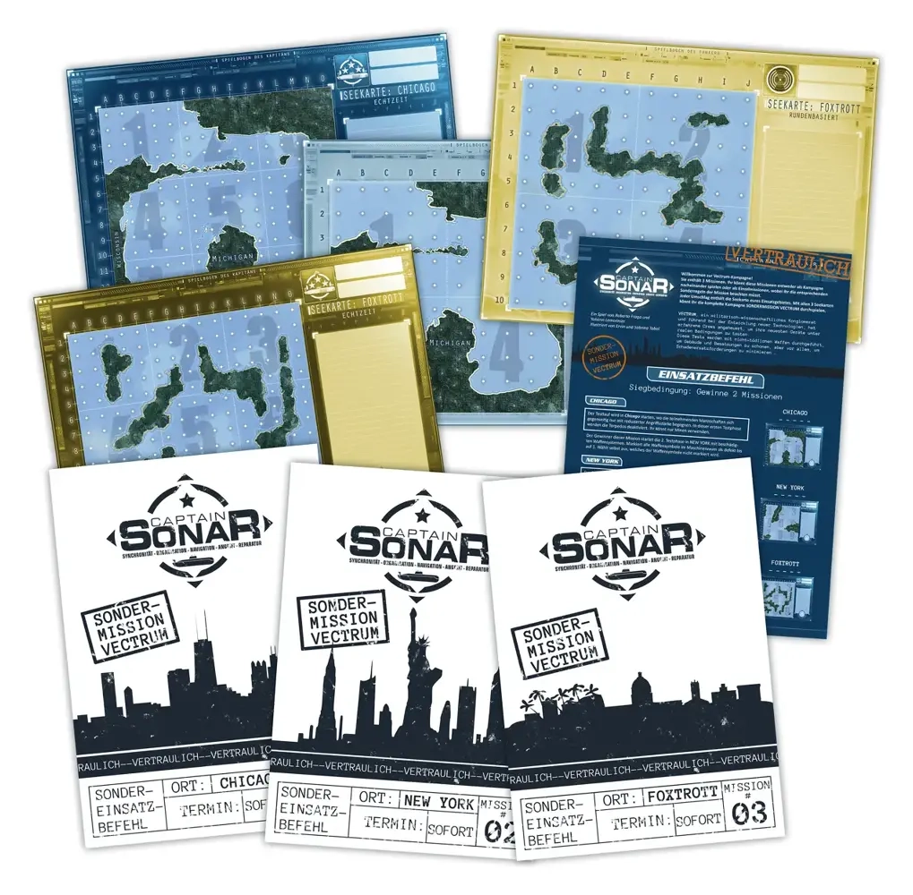 Captain Sonar: Mission Vectrum - Mini Erweiterung