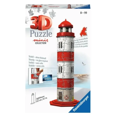 3D Puzzle - Mini Leuchtturm