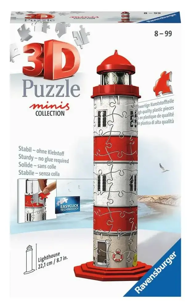 3D Puzzle - Mini Leuchtturm