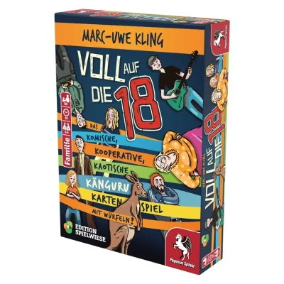 Voll auf die 18 – Das Känguru-Kartenspiel