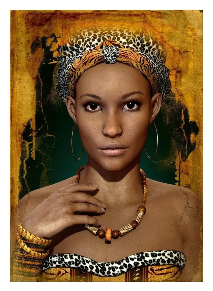 Afrikanische Frau