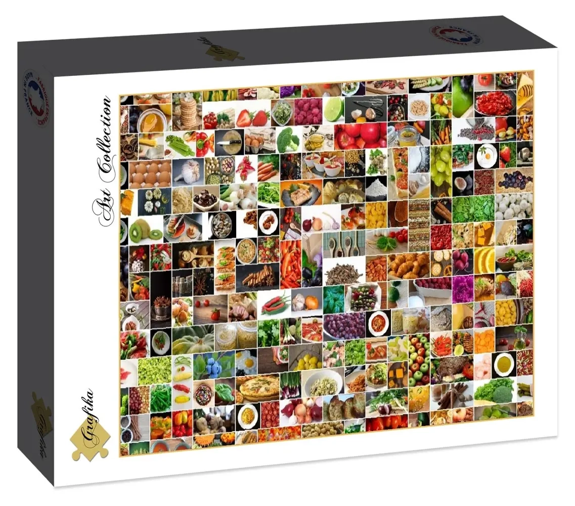 Collage - Küche in Farbe