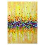 Zarte Abstraktion in Farben