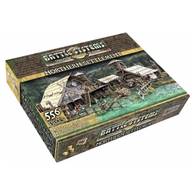 Battle Systems - Fantasy Terrain - Nördliche Siedlung - EN