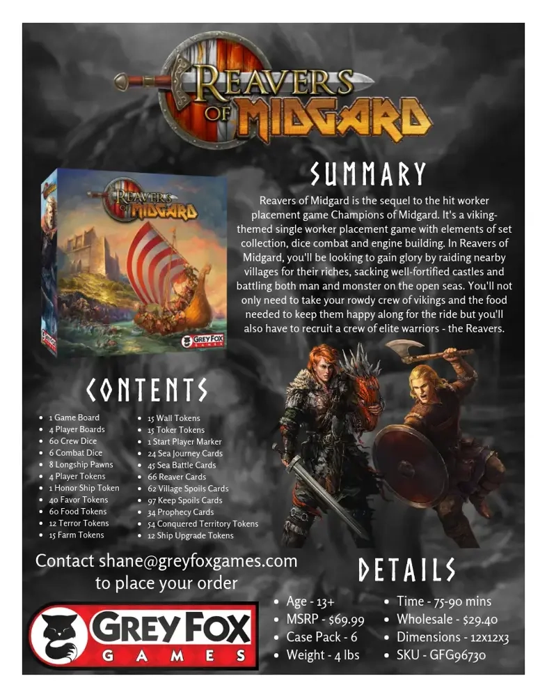 Reavers of Midgard - Kickstarter Edition - EN