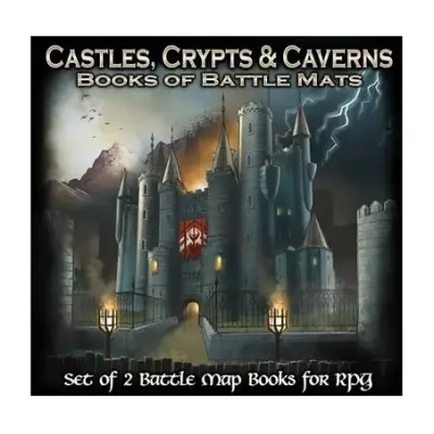 Castles Crypts and Caverns Books of Battle Mats