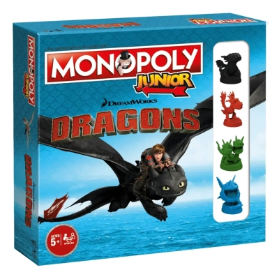 Junior Monopoly Dragons Collectors Edition