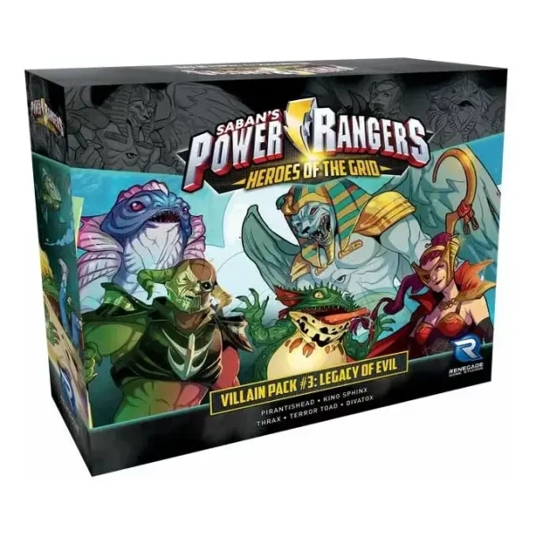 Power Rangers Heroes of the Grid: Villain Pack 3 Legacy of Evil - EN