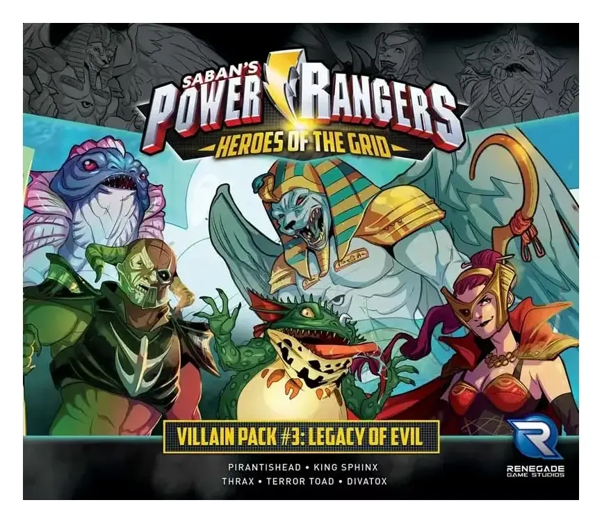 Power Rangers Heroes of the Grid: Villain Pack 3 Legacy of Evil - EN