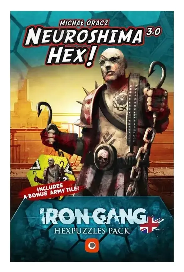 Neuroshima Hex! 3.0 Expansion - Iron Gang Hexpuzzles pack - EN
