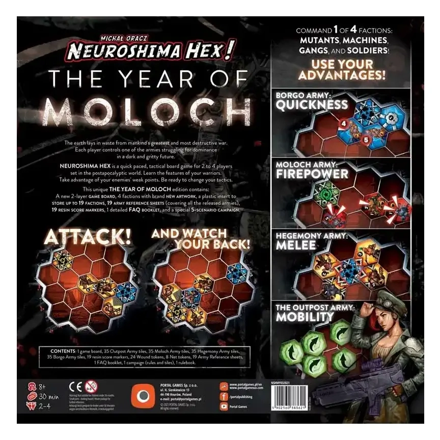 Neuroshima Hex! 3.0 The Year of Moloch - EN