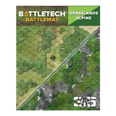 BattleTech Neoprene Battle Mat Grasslands Alpine