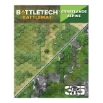 BattleTech Neoprene Battle Mat Grasslands Alpine