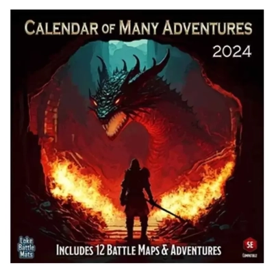 2024 Calendar of Many Adventures - EN