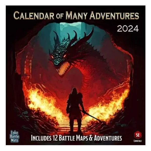 2024 Calendar of Many Adventures - EN