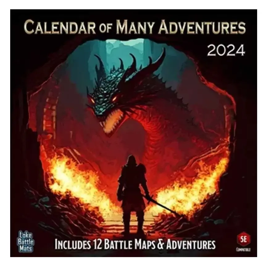 2024 Calendar of Many Adventures - EN