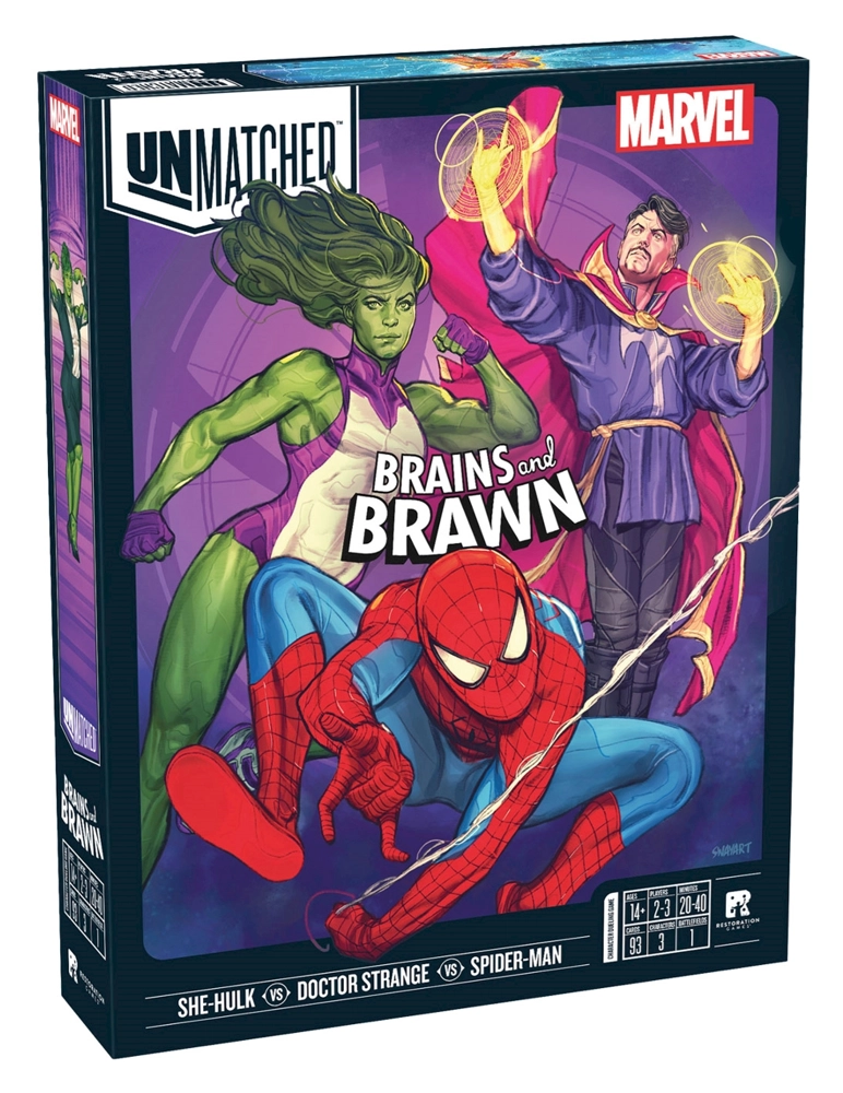 Unmatched Marvel Brains and Brawn - EN