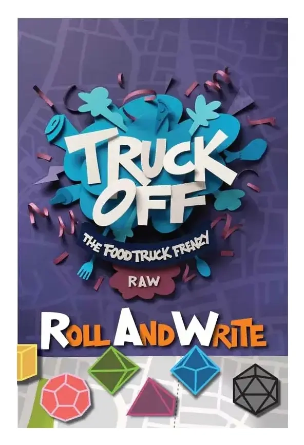 Truck Off Food Truck Frenzy Roll & Write - EN