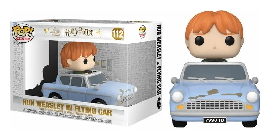 Funko POP! Ride SUP DLX Harry Potter- CoS 20th - Ron w/Car