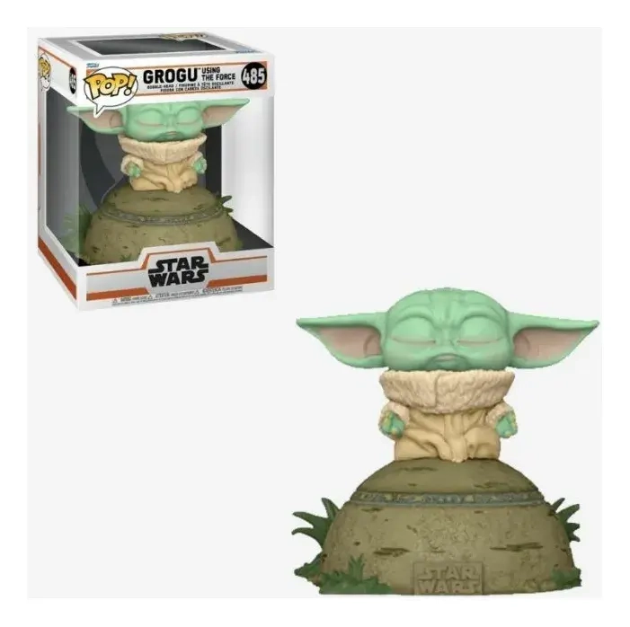 Funko POP! Deluxe: Mandalorian - The Child Using the Force (SFX)