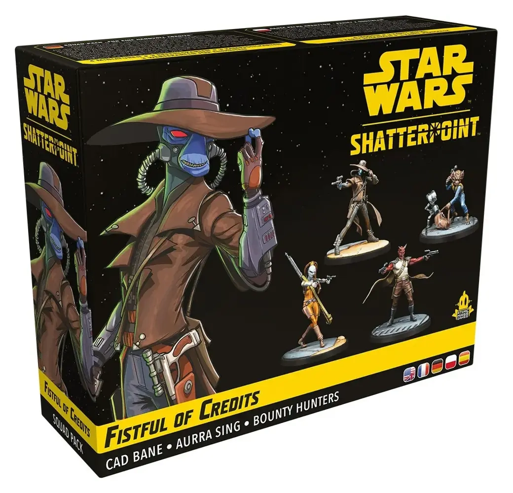 Star Wars: Shatterpoint - Fistful of Credits - Cad Bane Squad Pack