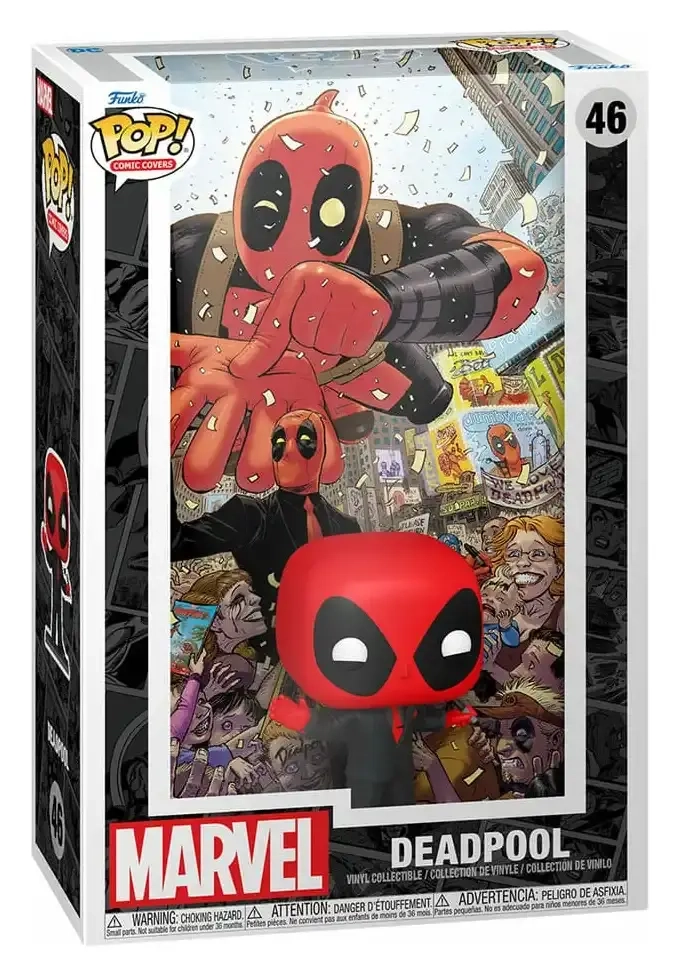 Funko POP! - Comic Cover - Marvel Deadpool in Black Suit