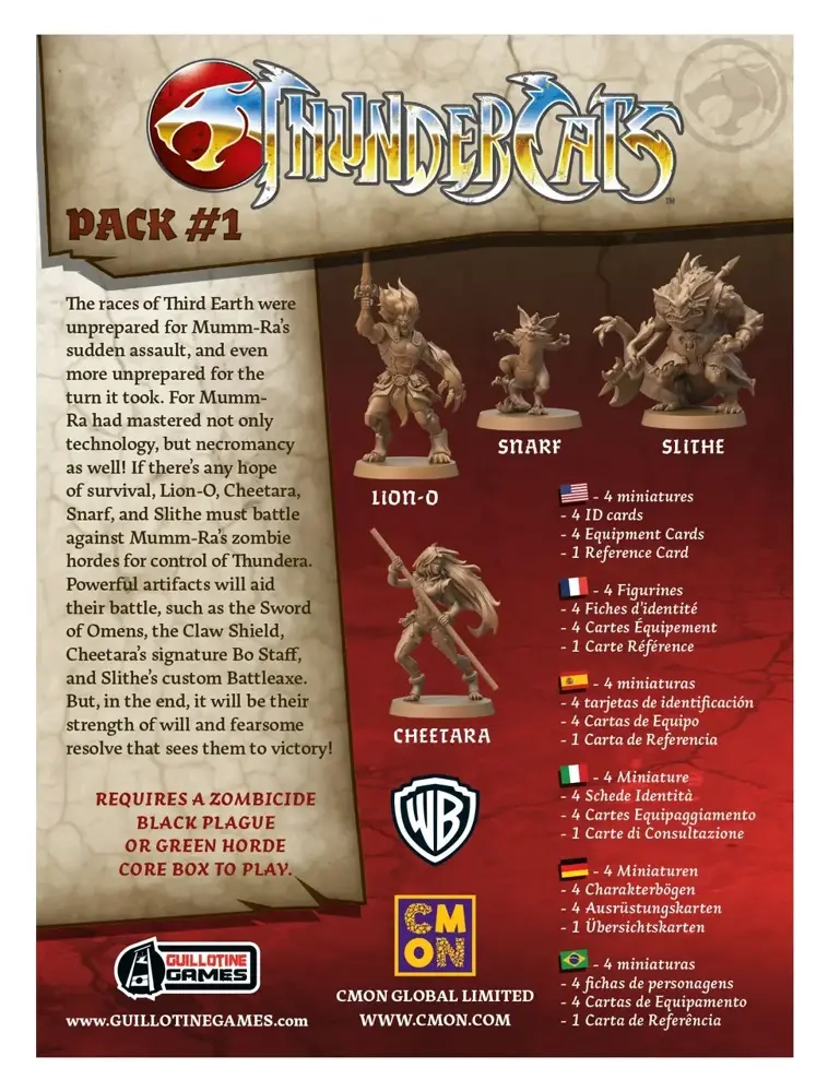 Zombicide - Thundercats Pack 1