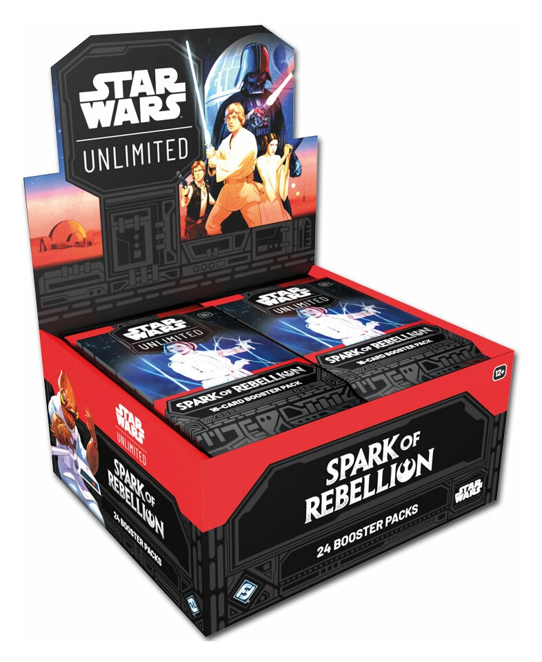 Star Wars: Unlimited - Spark of Rebellion Booster Display (24 Booster) - EN