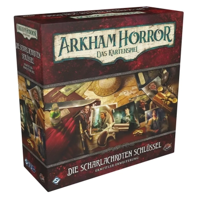 Arkham Horror Kartenspiel -  Die scharlachroten Schlüssel Ermittler-Erweiterung