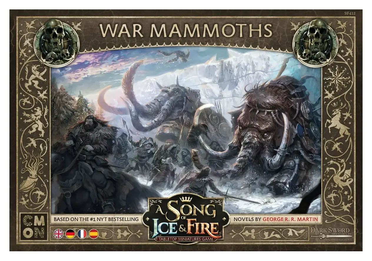 A Song of Ice And Fire - War Mammoths - Erweiterung - DE/EN/FR/ES