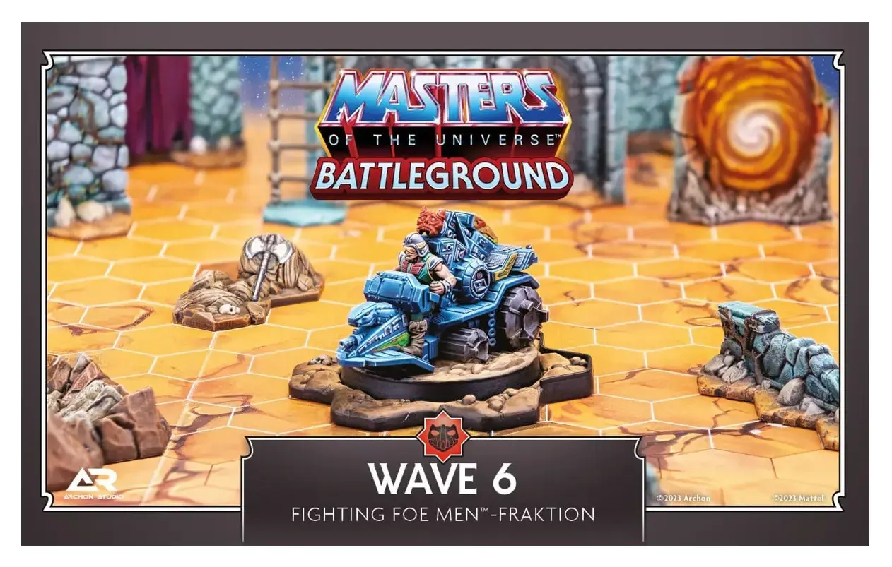 Masters of the Universe Battleground Wave 6 Fighting Foe Men Faction