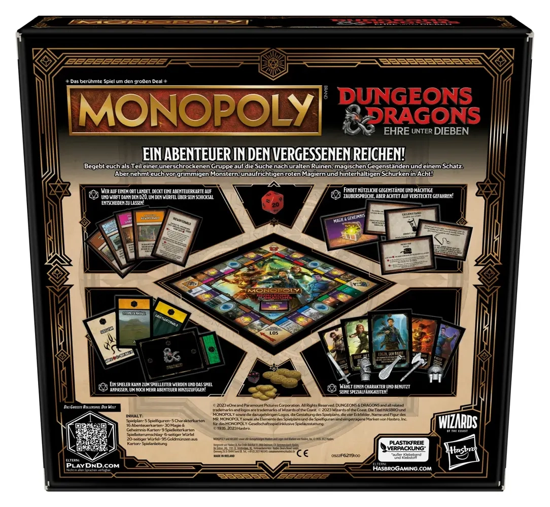Monopoly: Dungeons & Dragons - Ehre unter Dieben