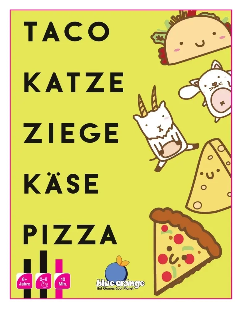 Taco Katze Ziege Käse Pizza!