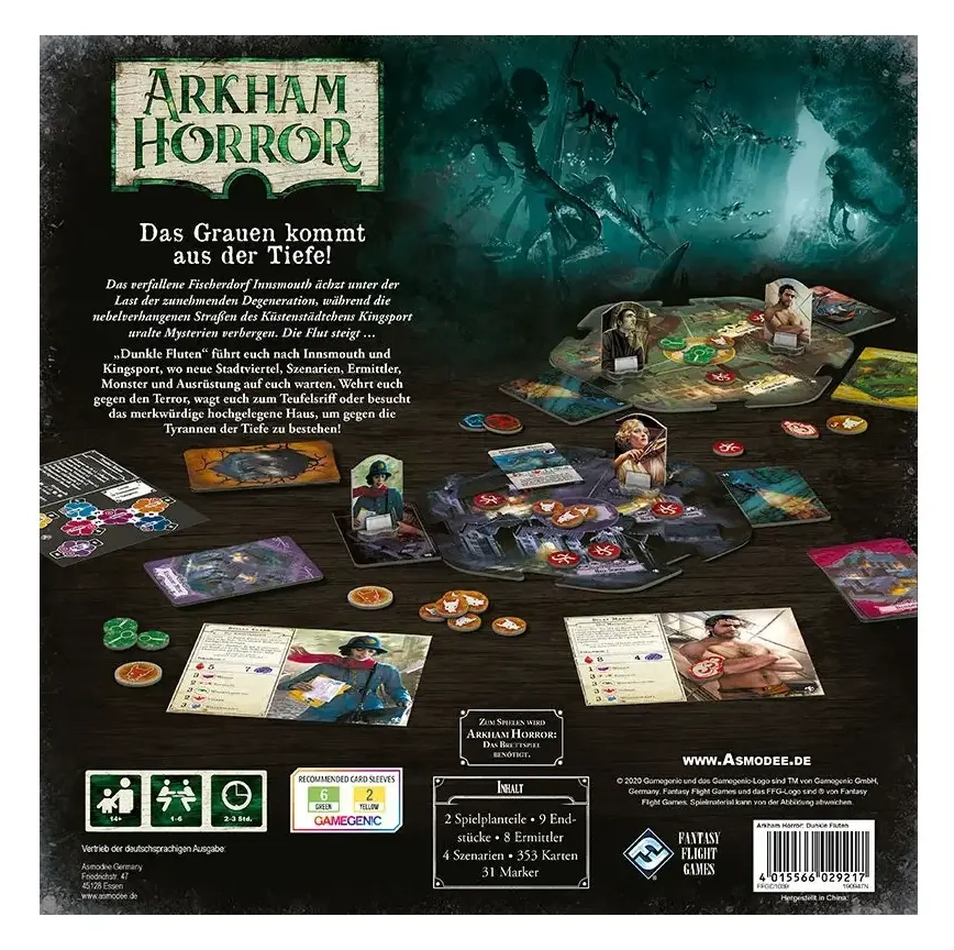 Arkham Horror 3. Edition - Dunkle Fluten Erweiterung