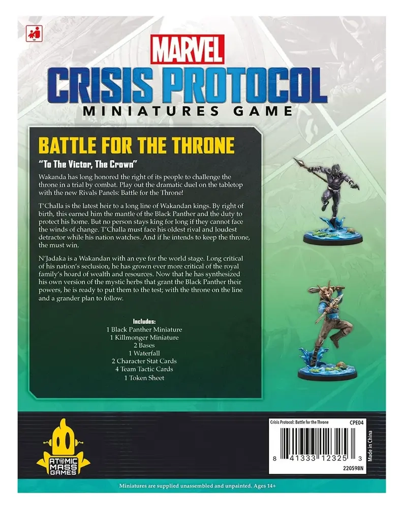 Marvel: Crisis Protocol – Rival Panels: Battle for the Throne (Rivalenset “Kampf um den Thron”)