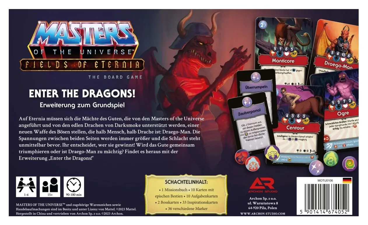 Masters of the Universe Fields of Eternia Enter the Dragons! - Erweiterung