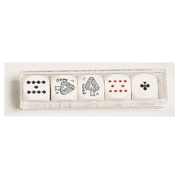 Pokerwürfel 16 mm (5 Stück)