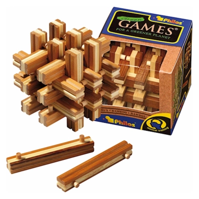 Lock up Puzzle - Bambus