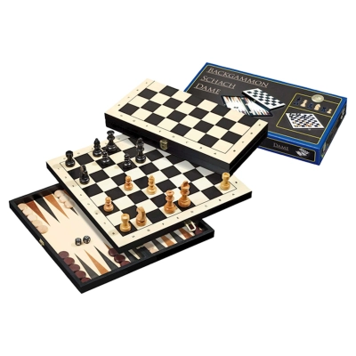 Spielesammlung Schach-Backgammon-Dame